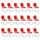 Set 18 scaune pliante pentru diverse evenimente