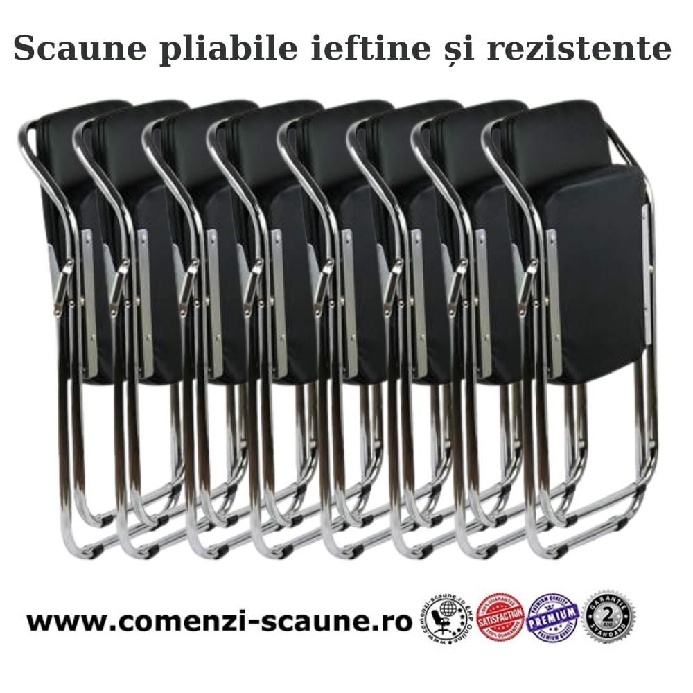 Scaune pliabile ieftine și rezistente de la Comenzi Scaune 8