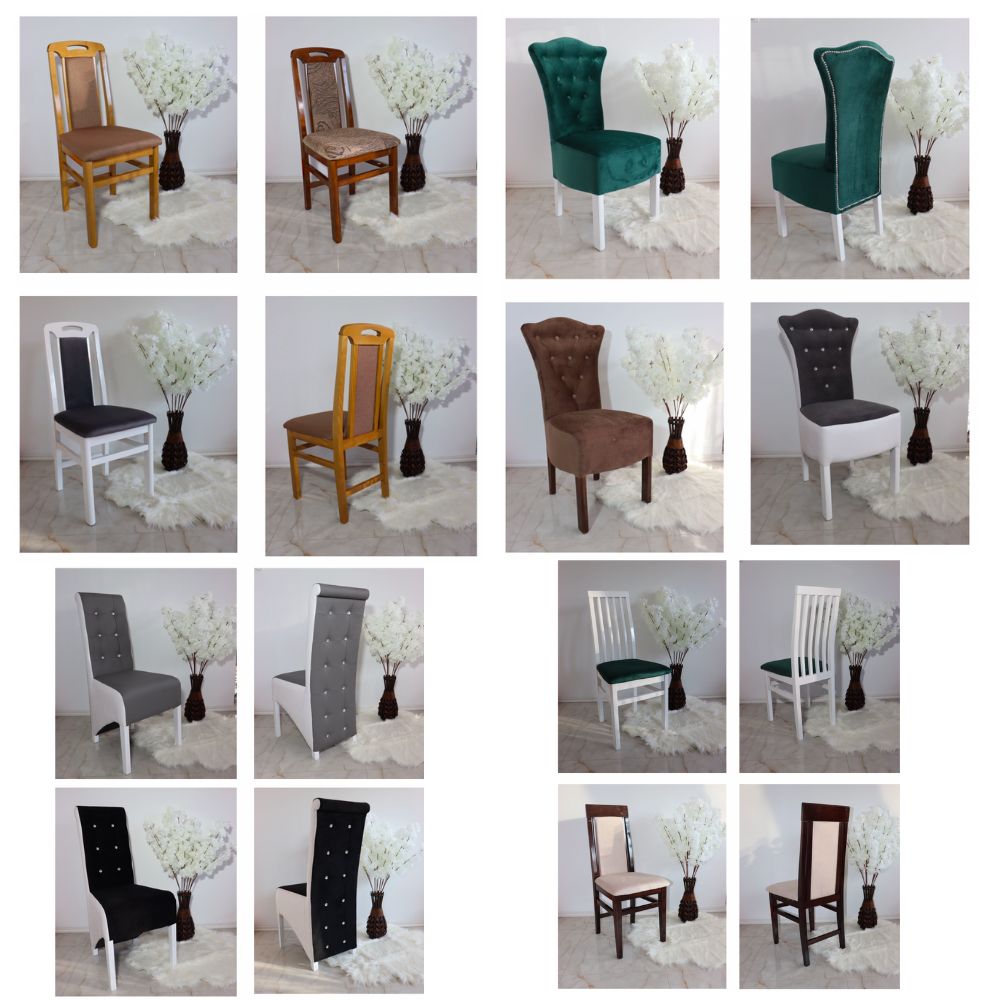 Seturi de masă cu 6-12 scaune la comandă pe diverse culori