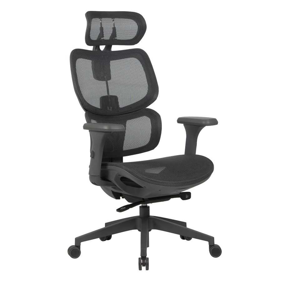 Scaune de birou HumanTech pe culoarea negru